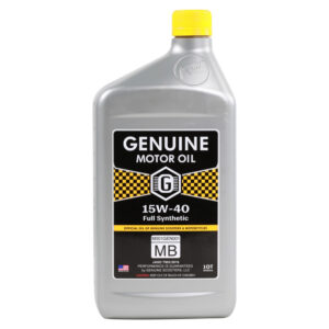 Genuine 15W-40 Full Synthetic Scooter Oil (JASO MB) - 1 Qt