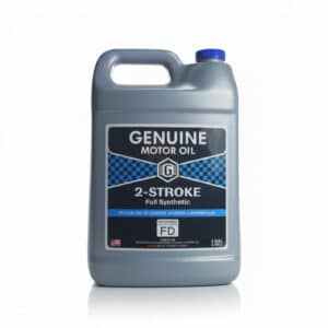 Genuine Motor Oil: Synthetic 2T JASO FD Engine Oil; 1 Gallon