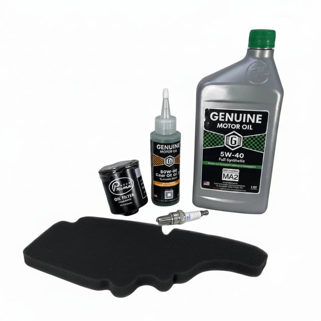 Vespa LX 150 & S 150 Essential Service Kit - 5W40 AGM