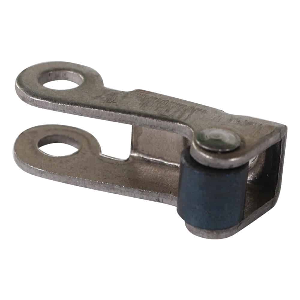 Bracket w/ Roller ( Gearbox ) ;
