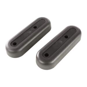 Green Line Front Fork Wheel Covers; Segway Ninebot Max G30