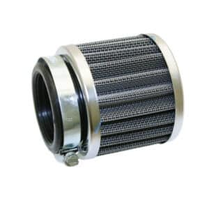 Universal Parts Compact Chrome Performance Air Filter - 44mm