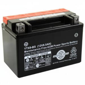 Universal Parts 12V 8.5AH Battery YTX9-BS - Maintenance Free Dry