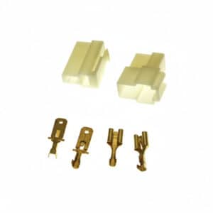 Universal Parts 2 Pin Connector Kit - 6.3mm Pin
