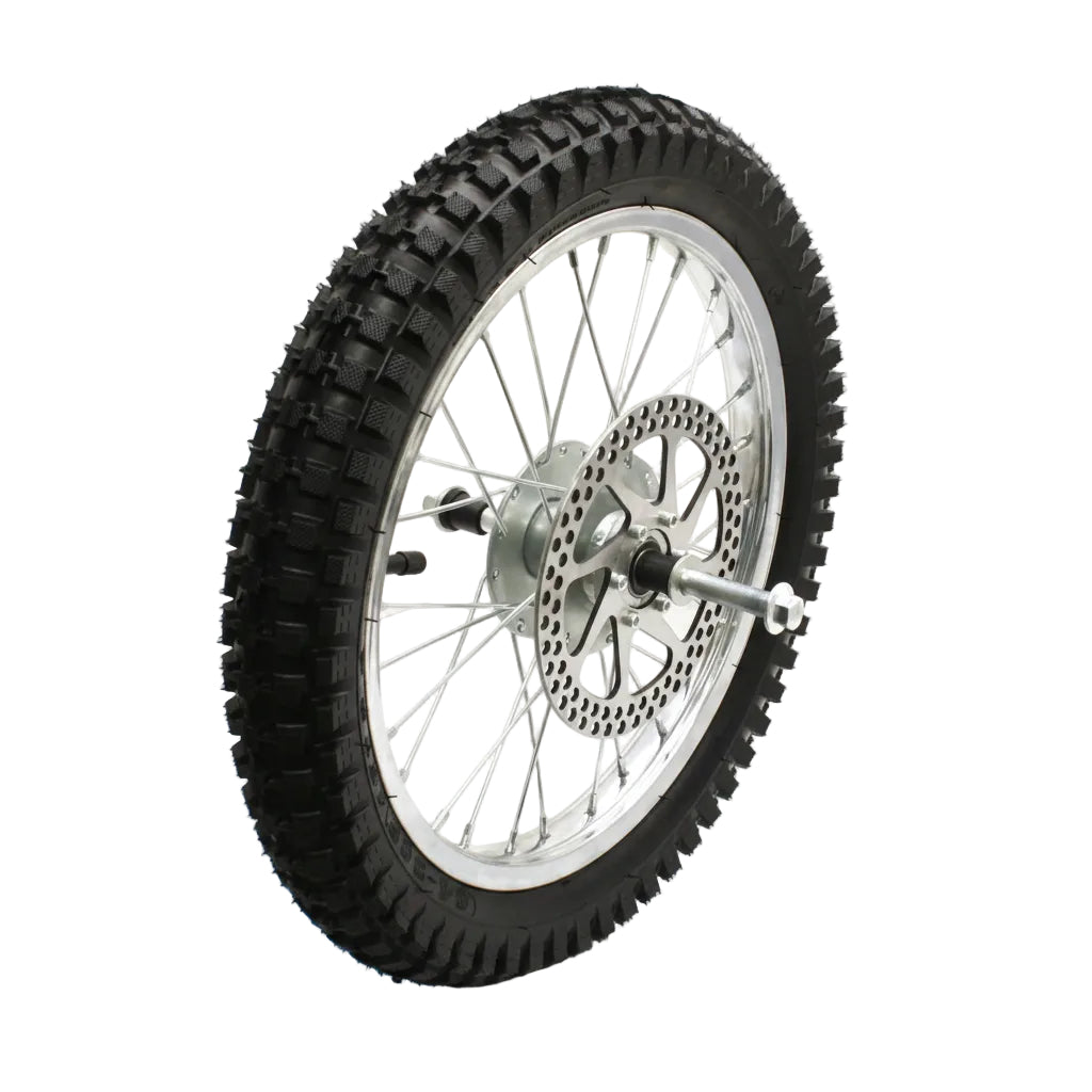 Universal Parts Front Wheel Assembly for Razor MX500/MX650