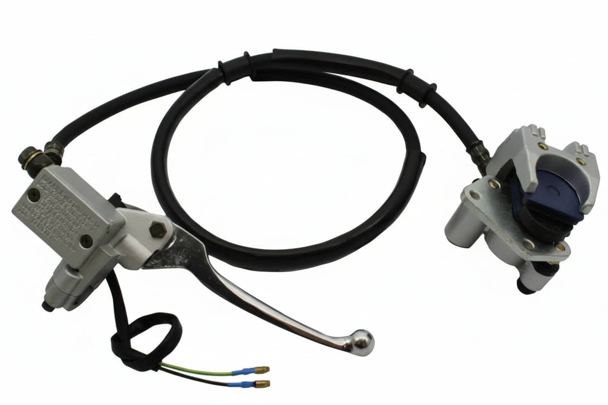 Universal Parts Front Hydraulic Brake Assy, GY6 Sport Style