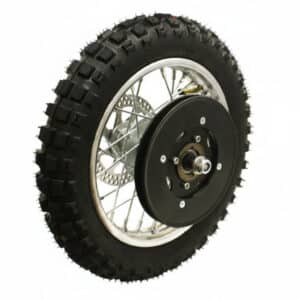 Universal Parts Rear Wheel Assembly for Razor MX500/MX650