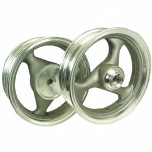 Universal Silver 13" Wheel Set for 125-150cc GY6 Scooters