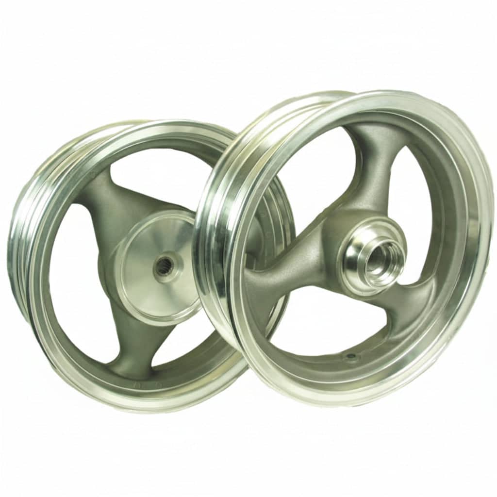 Universal Silver 13" Wheel Set for 125-150cc GY6 Scooters