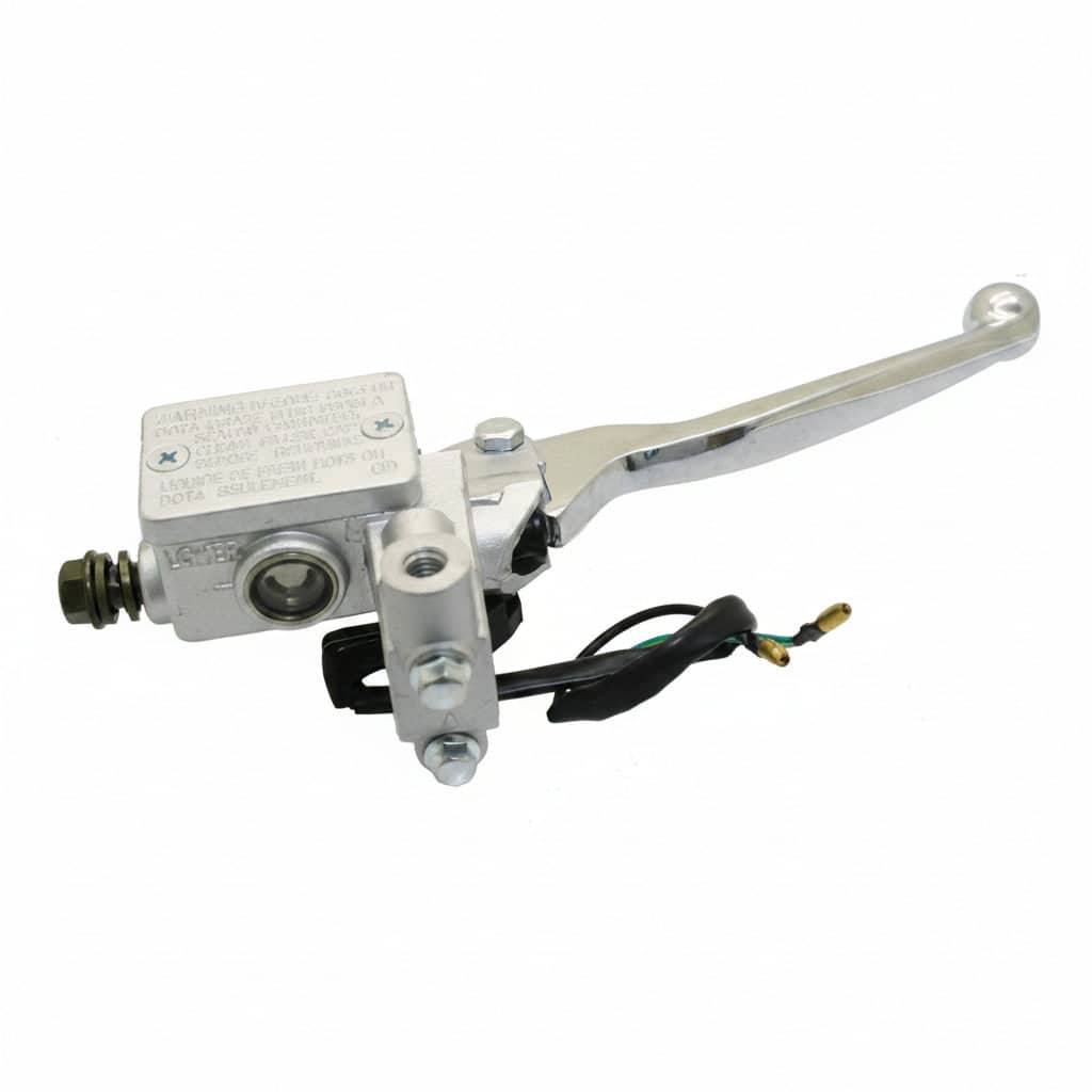 Universal Parts Front Right Master Cylinder With Mirror Mount