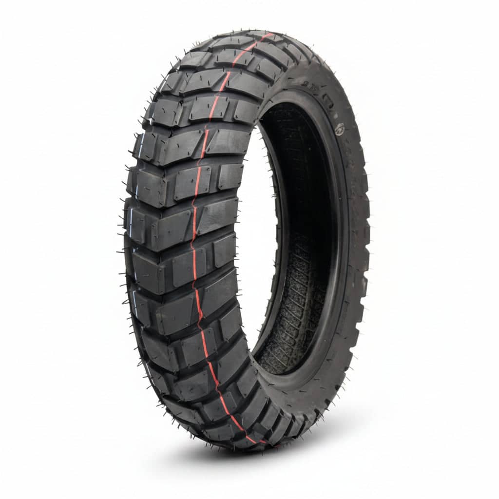 Duro Median HF903 Dual Sport Tire: 130/70-12 Tubeless