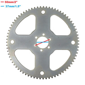 Universal Parts 75 Tooth Sprocket for Mini Bikes with #35 Chain