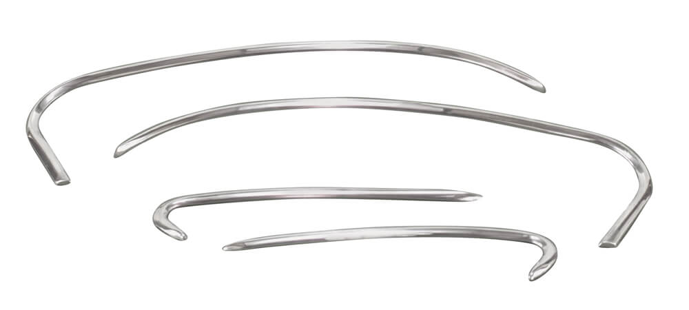 Vespa VSB Fender and Cowl Aluminum Trim Set