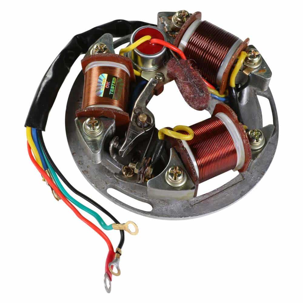 Tutti Ricambi Three-Coil Points Stator for Vespa VBB2