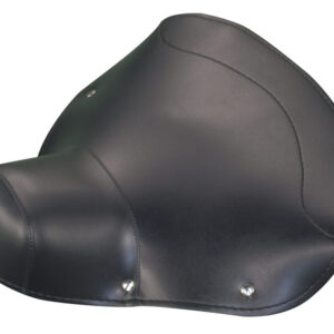 Saddle Cover (Black); '60-65 Vespas, VBB, VNB
