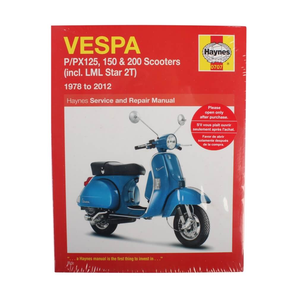 Haynes Manual for P Series Vespas