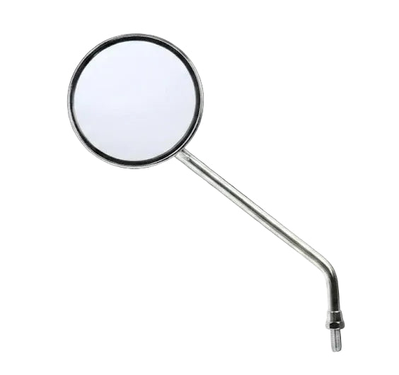 Genuine Buddy Left Hand Mirror: Chrome OEM Replacement