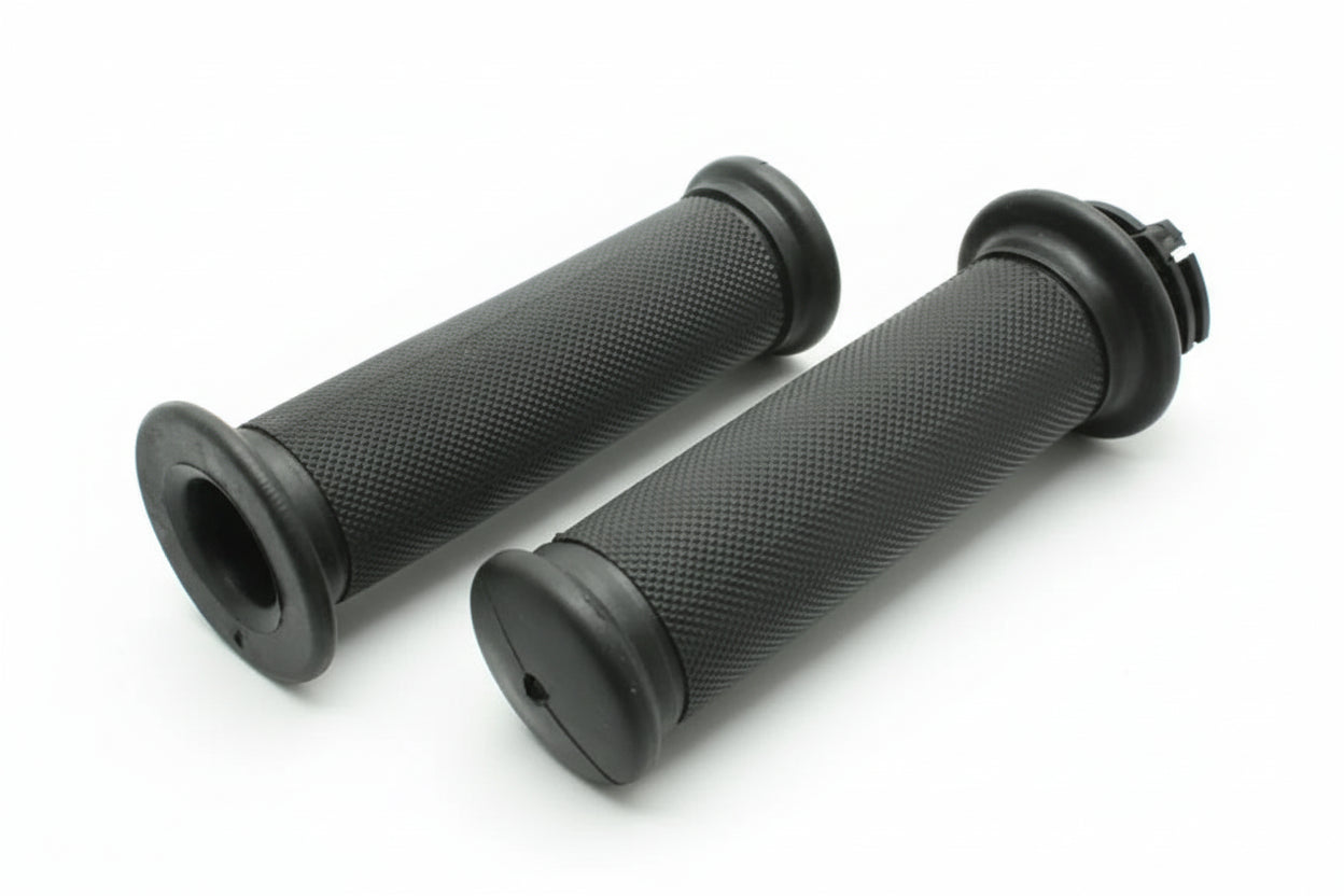 Universal Parts Throttle Tube and Grip Set