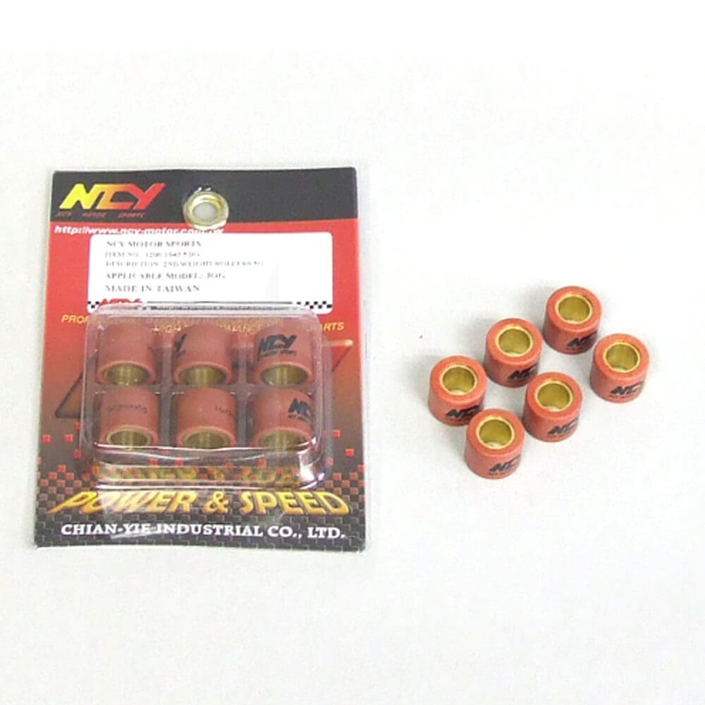 NCY 15x12 Performance Roller Weights - Minarelli 1PE40QMB