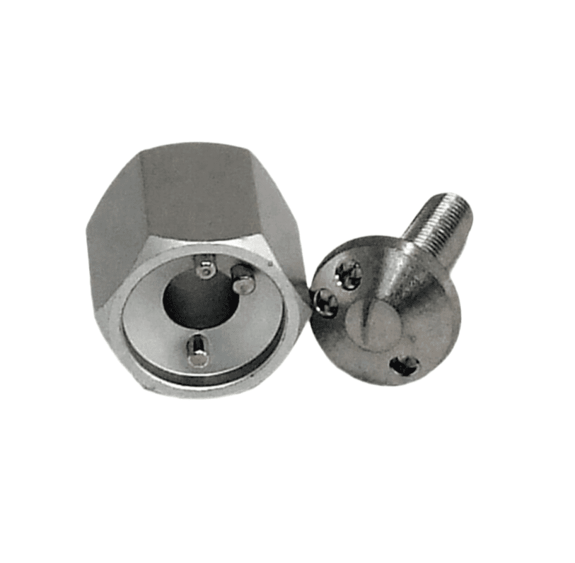 Blue Line Hex Flange Bolt M6x25, 4 Pack