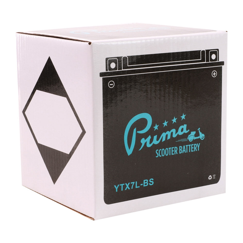 Prima YTX7L-BS Battery - Vespa Primavera, Sprint & Honda PCX - Image 3