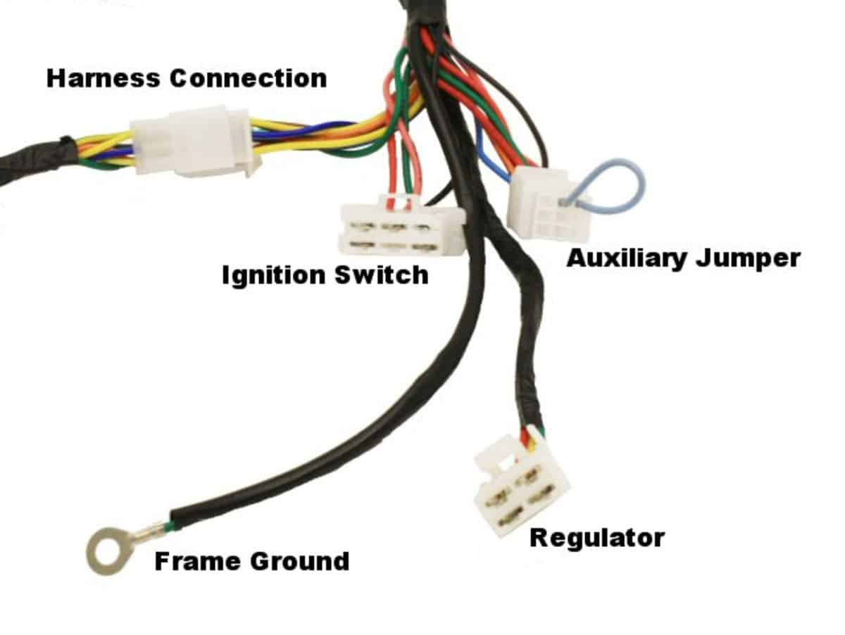 Wire Harness Assy; CSC go., 139QMB Scooters - Image 4