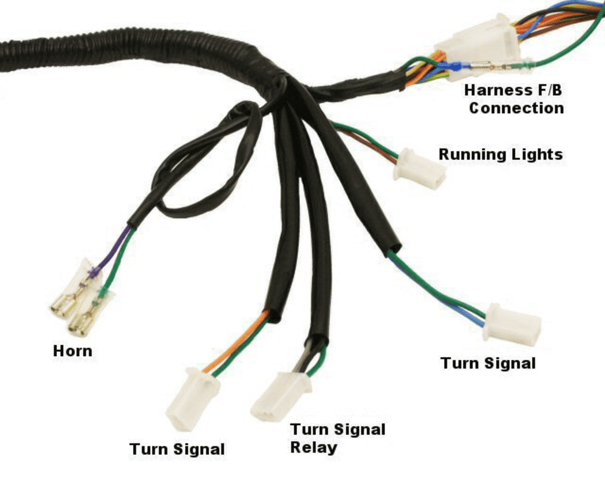 Wire Harness Assy; CSC go., 139QMB Scooters - Image 5