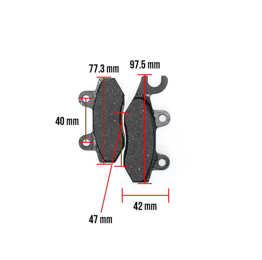 Prima Brake Pads - Royal Alloy, Kymco, Honda - Image 2