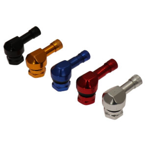 CNC Aluminum Air Valve Stem Set - Choose Color