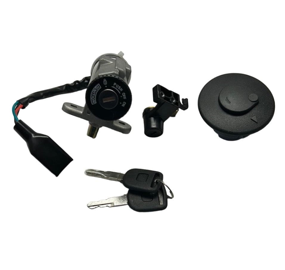 Lock and Ignition Set with Keys and Fuel Cap; CSC Pug - Image 2