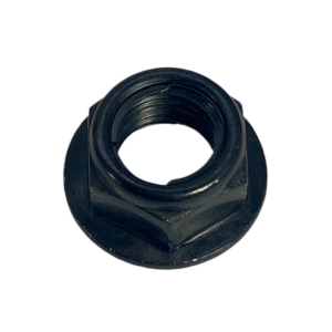 NIU Hexagon Flange Locknut 10X1.25 (Black)