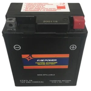 CTX7L FA Fire Power Battery - CTX7L FA - Sealed Maintenance Free