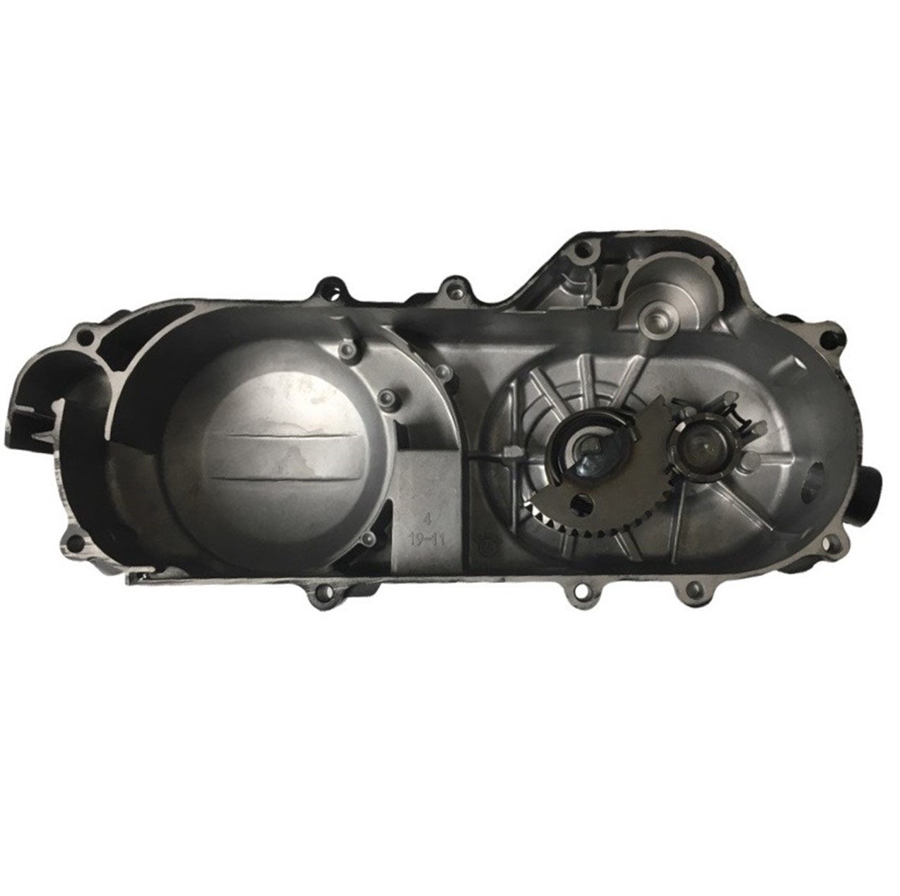 ScootsUSA Select - Crankcase Cover & Gasket 10" Wheel Comes with the Kick Start Gear Assembly Case Length 15.75" 4-Stroke GY6-50 49cc - Image 2