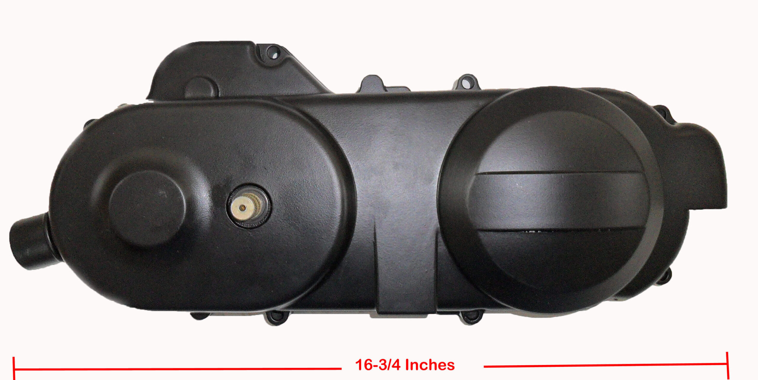 ScootsUSA Select - Crankcase Cover & Gasket 10" Wheel Comes with the Kick Start Gear Assembly Case Length 15.75" 4-Stroke GY6-50 49cc - Image 3