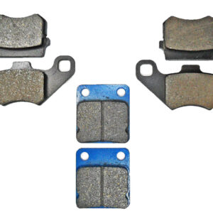 ScootsUSA Select - GoKart - 150cc Brake Pad Kit 2 Front Sets and One Rear Set