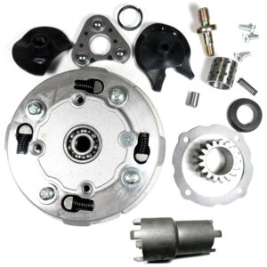 ScootsUSA Select - Chinese 70cc - 125cc ATV Clutch Assembly Semi Auto 17 Teeth with Clutch Nut Socket