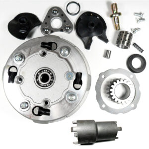 ScootsUSA Select - Chinese 70cc - 125cc ATV Clutch Assembly Semi Auto 18 Teeth with Clutch Nut Socket