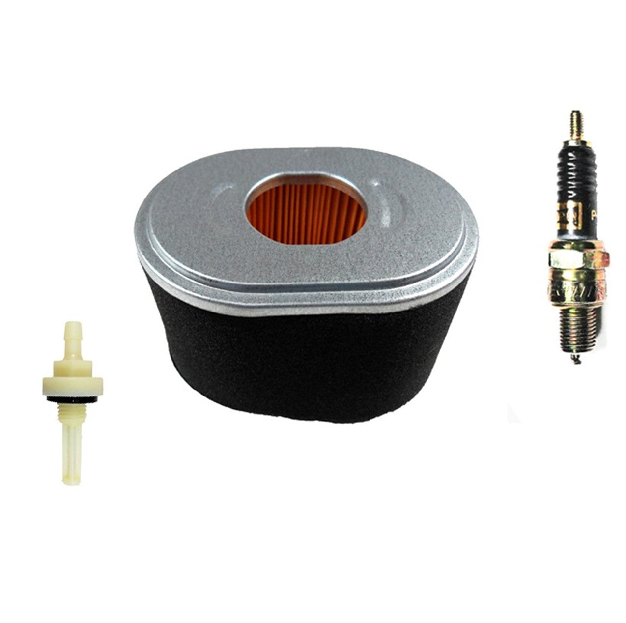 ScootsUSA Select - Air Filter Spark Plug Fuel Filter Coleman Powersports KT196 Go Kart