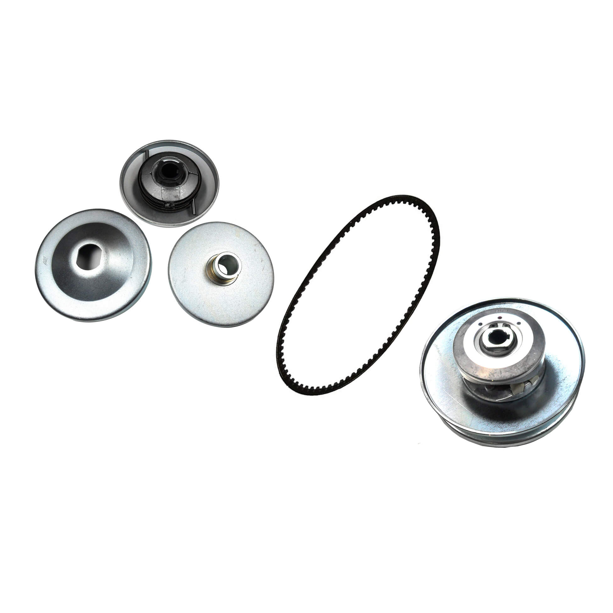 ScootsUSA Select - Go Kart Clutch & Belt KitTorque Converter 3/4" Shaft, Rear Clutch 5/8" (16mm) & 725 Belt