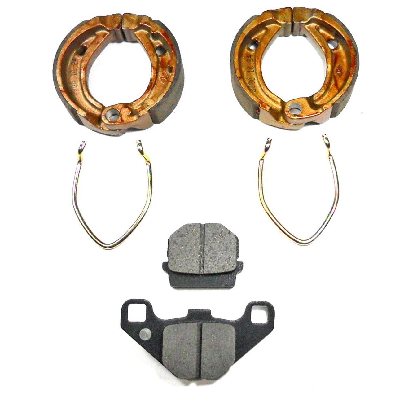 ScootsUSA Select - E-ton Viper 50cc 70cc 90cc 2-Stroke & 4-Stroke Brake Pad Brake Shoe Set