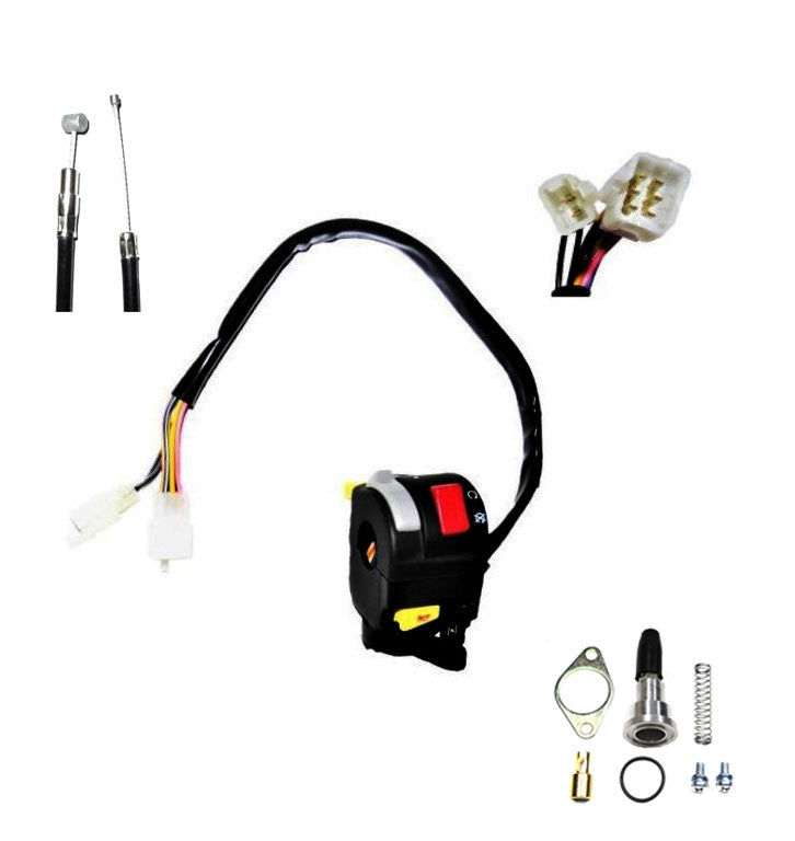 ScootsUSA Select - Manual Choke Kit for E-Ton Impuls TXL50, TXL90, Lightning AXL50, Thunder AXL90, Viper RXL50-90cc ATVS