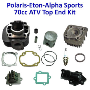 ScootsUSA Select - Polaris-Eton-Alpha Sports70cc 2-Stroke Top End Cylinder Kit
