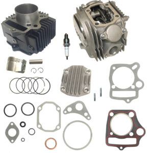 ScootsUSA Select - Cylinder & Head Kit 125cc Chinese ATVS and Dirtbikes 54mm Bore - 32th Sprocket