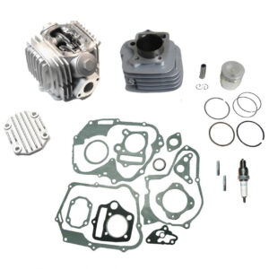ScootsUSA Select - Cylinder & Head Kit 125cc Chinese ATVS and Dirtbikes 52mm Bore -28th Sprocket