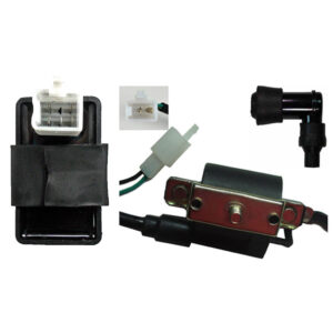 ScootsUSA Select - CDI Module & Ignition Coil Kit, for Many 70-125cc Chinese ATVS and Dirtbikes