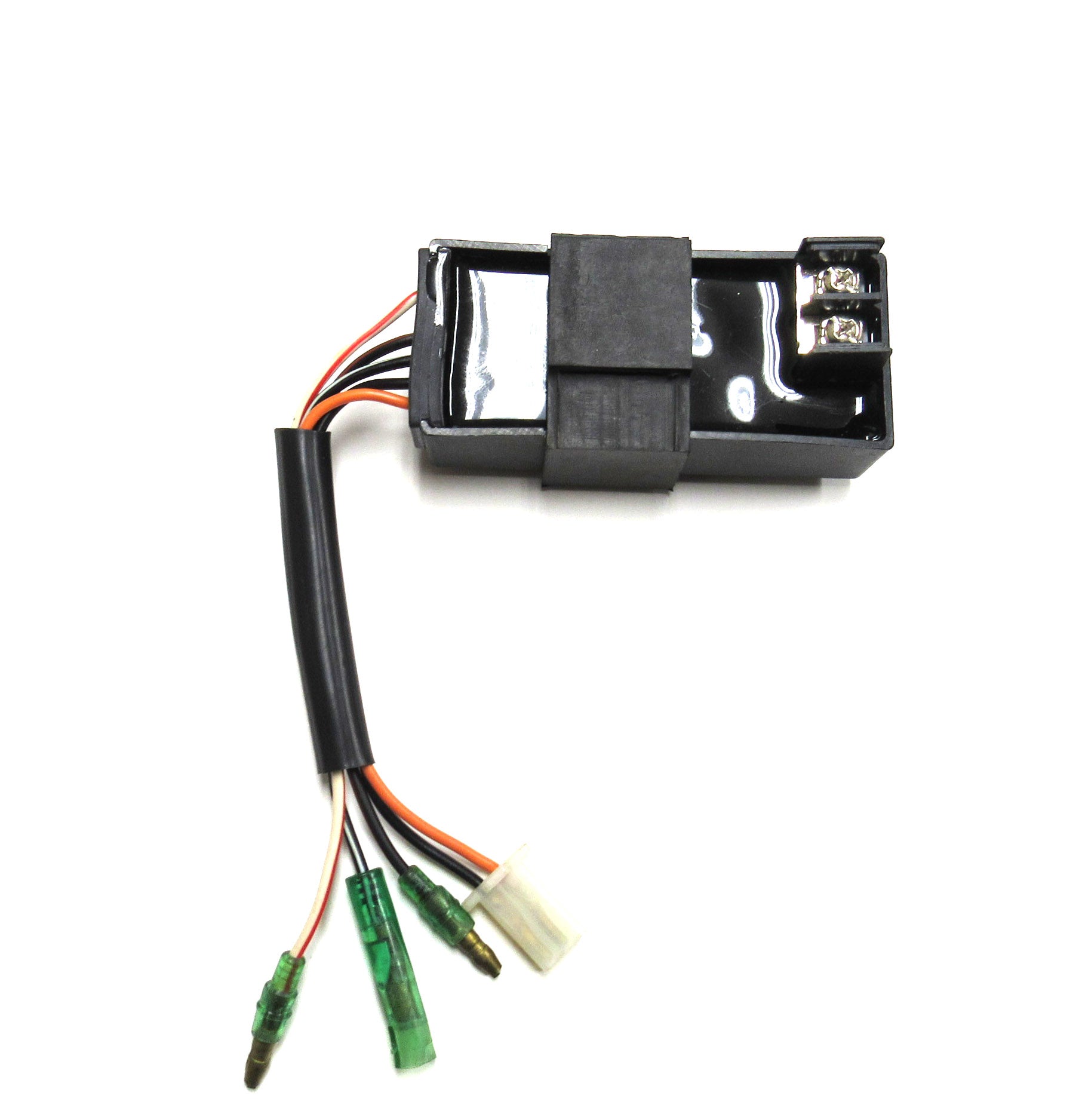 ScootsUSA Select - CDI Box 2 Stroke Alpha Sports (Tomberlin) Kaliber Ls Single Seat Scooter AN01698 2 Pins in Pin Male Jack + 3 Wires
