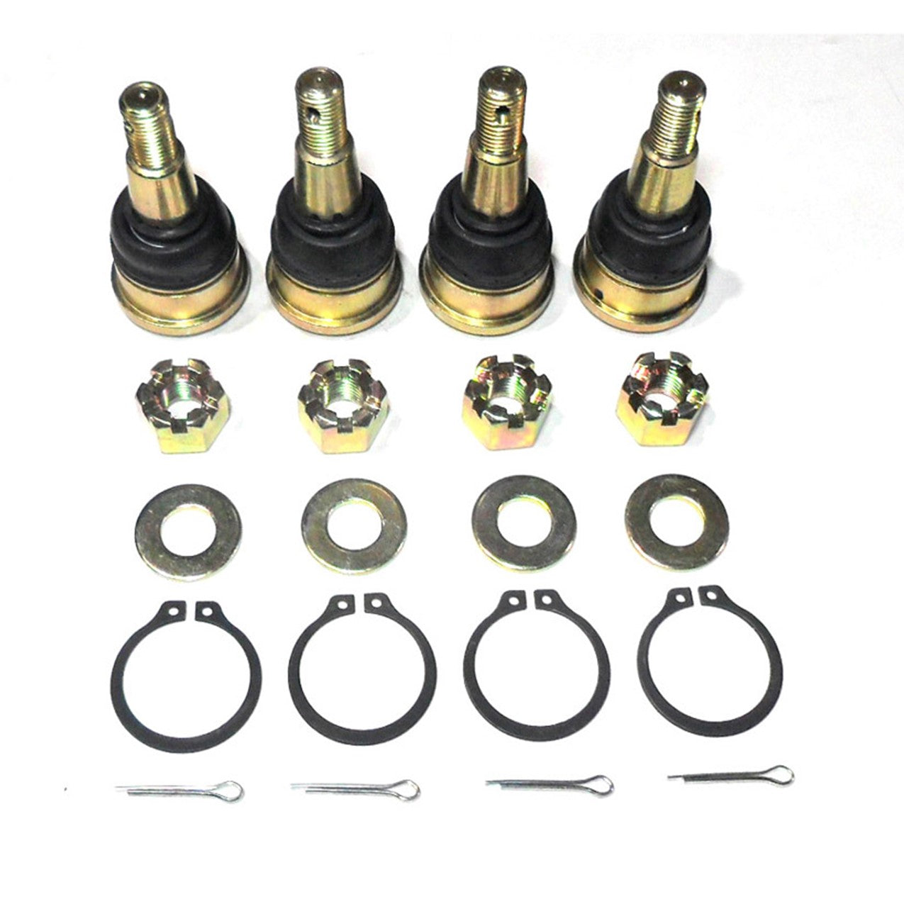 ScootsUSA Select - Ball Joint Set for Polaris Predator 500 ATV Also Used on a Variety of Other ATV's and UTV's Total Length 70mm (2-3/4")