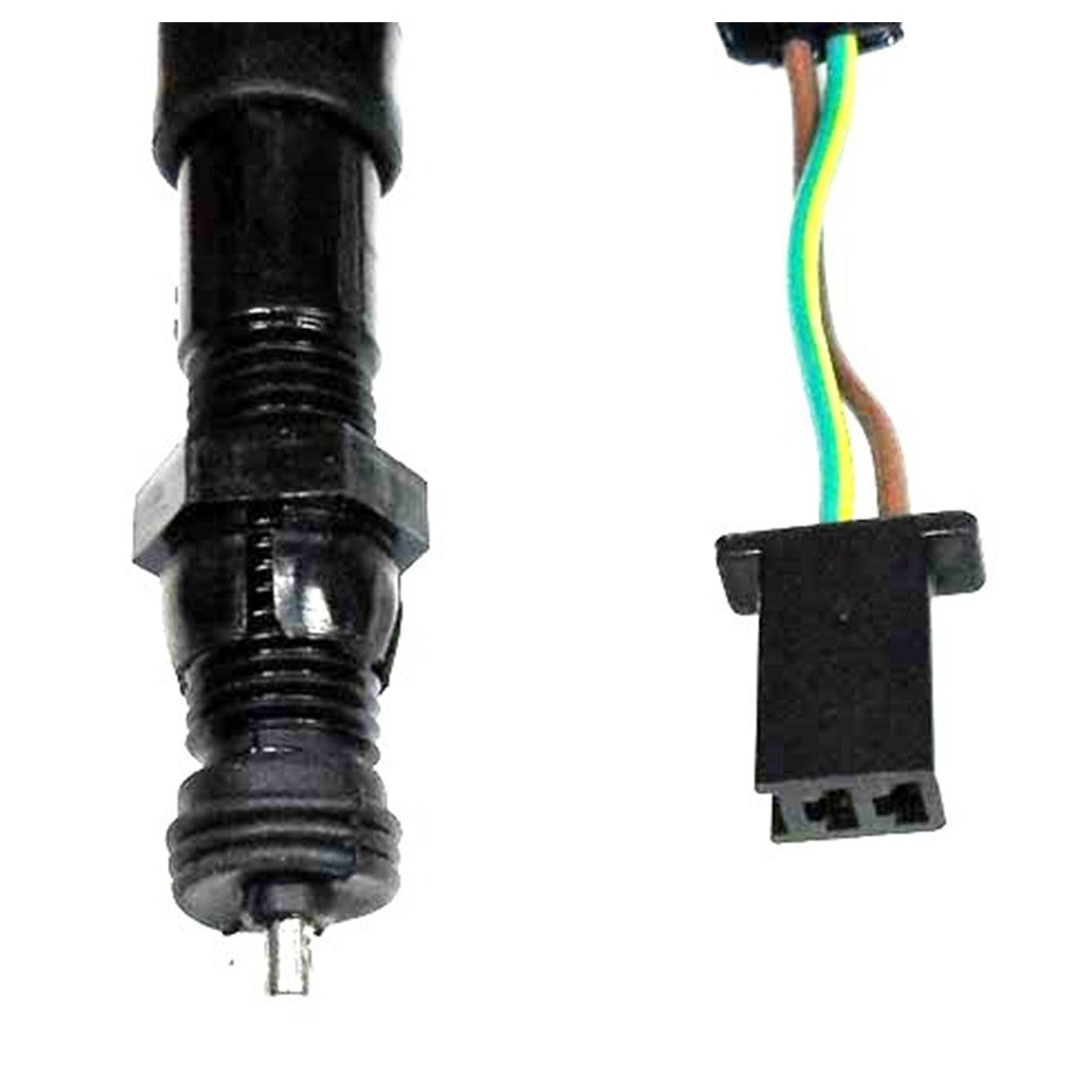 ScootsUSA Select - Brake Switch 2 Pins in 2 Pin Male Jack OD 13mm Wire L 20" Threads 12mm for Alpha Sports (Tomberlin) TX220 ATV
