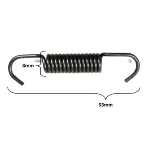 ScootsUSA Select - Brake Return Spring L 53mm OD 8mm Sold per Pc
