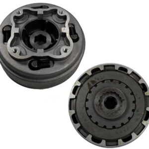ScootsUSA Select - Clutch (Semi Auto) Clutch OD 116 Shaft 17mm 17th Gear for Most Kids ATVs, Dirtbikes